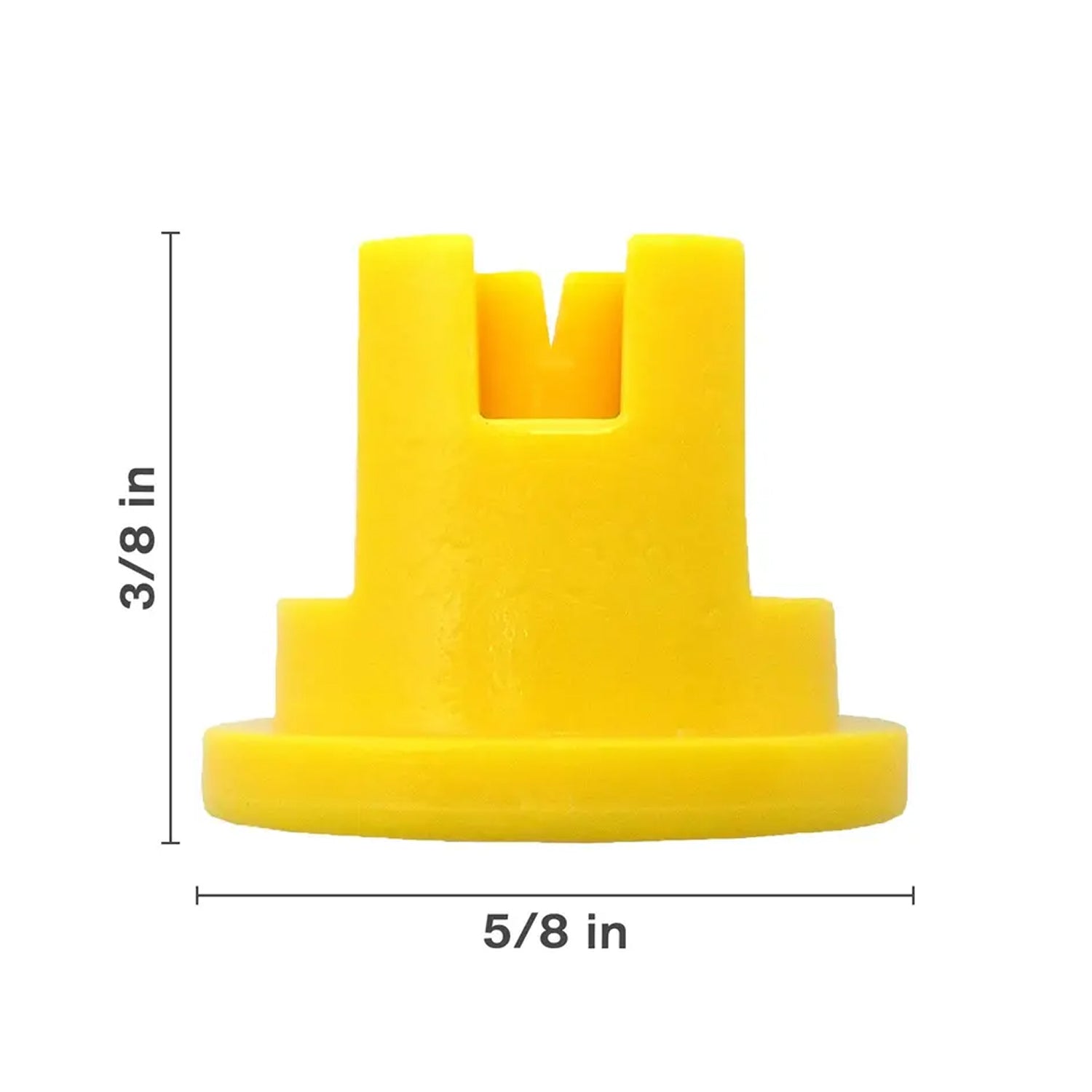 Polyacetal Yellow Nozzle 110°, #2-1