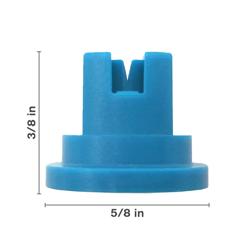 Polyacetal Light Blue Nozzle, 110°, #10-zoom-