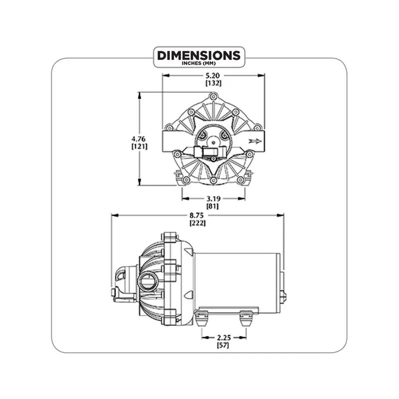 EF4000 Demand Pump, 12 V, 4 GPM-zoom-