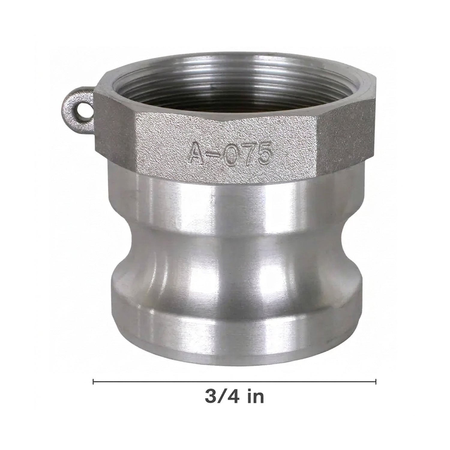 Type A Aluminum Camlock, 3/4"-zoom-1