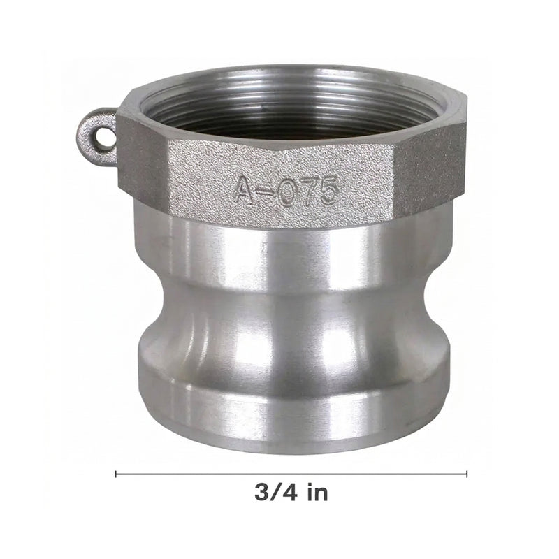 Type A Aluminum Camlock, 3/4"-zoom-