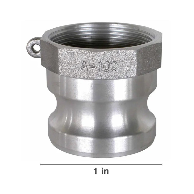 Type A Aluminum Camlock, 1"-zoom-