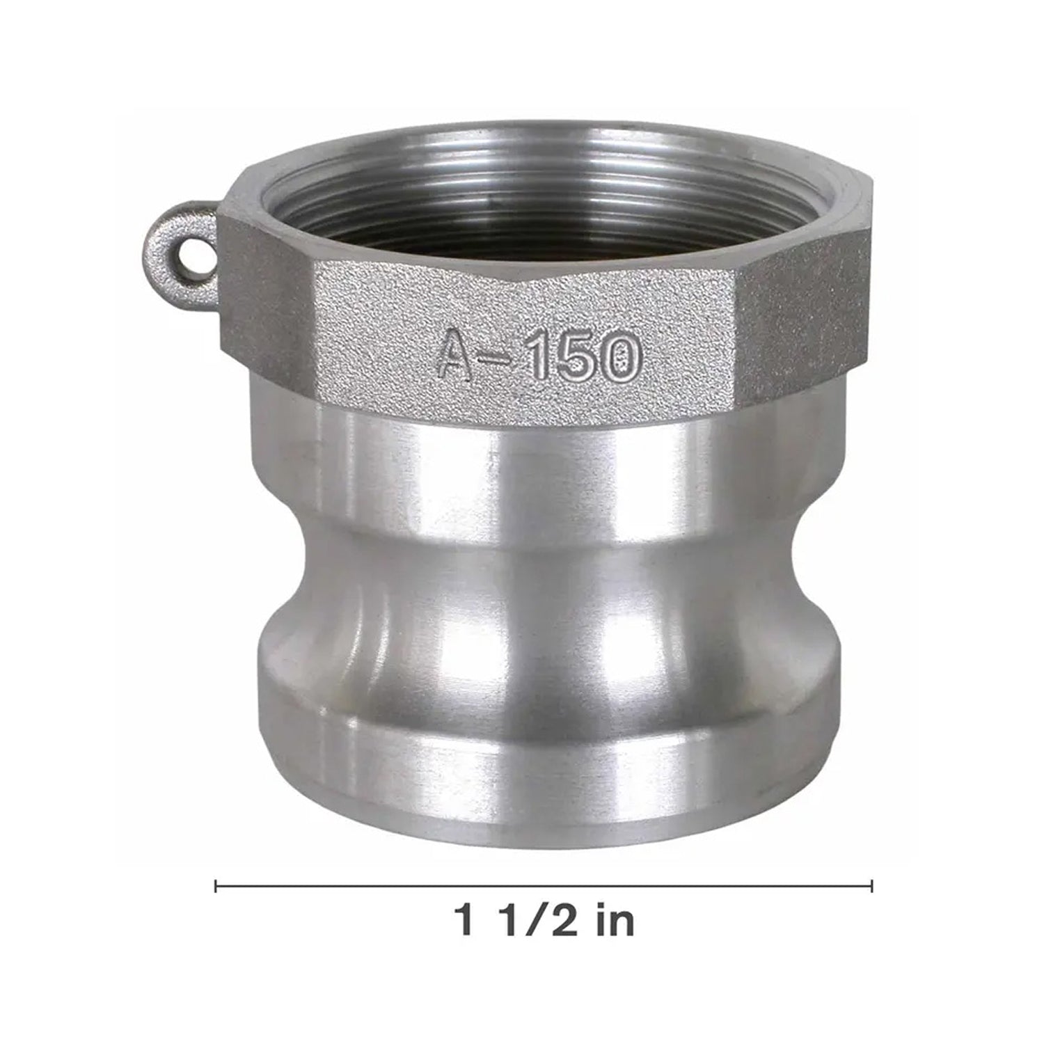 Type A Aluminum Camlock, 1-1/2"-zoom-1