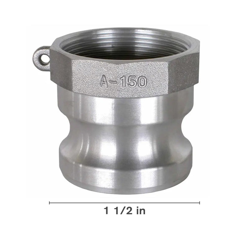 Type A Aluminum Camlock, 1-1/2"-zoom-
