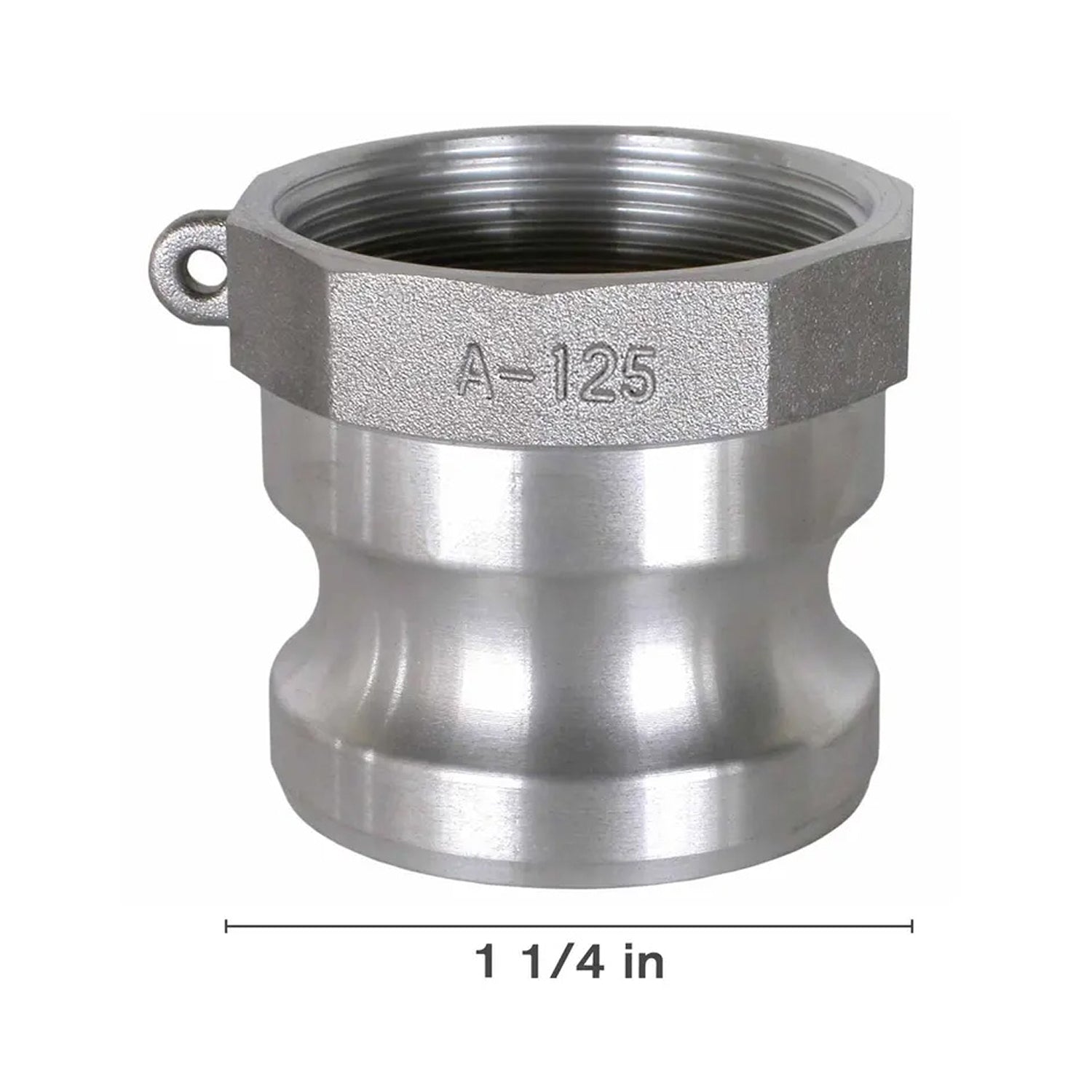 Type A Aluminum Camlock, 1-1/4"-zoom-1