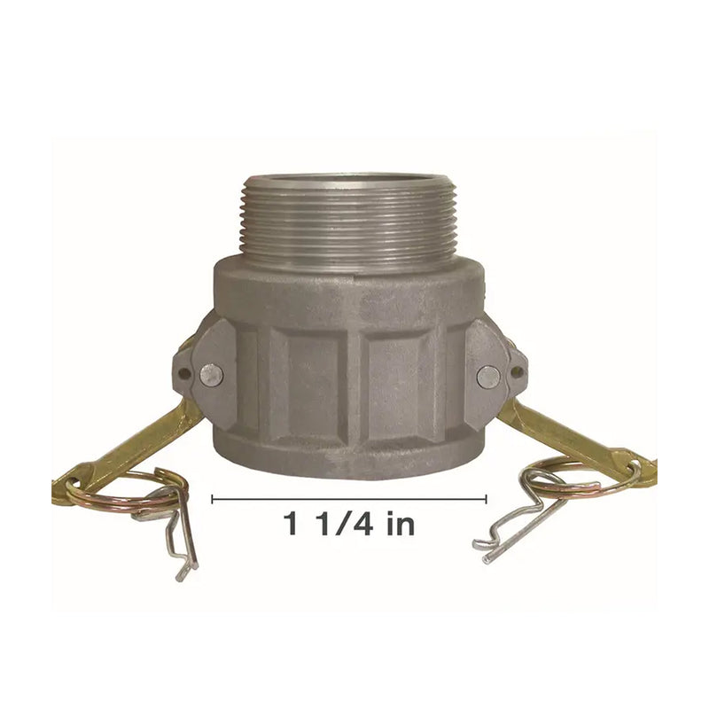 Type B Aluminum Camlock, 1-1/4"-zoom-