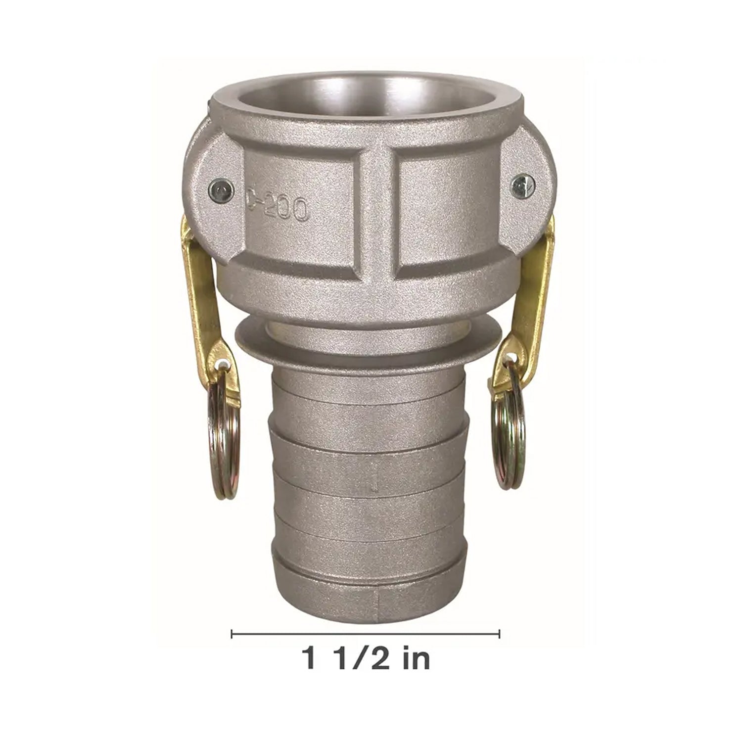 Type C Aluminum Camlock, 1-1/2"-zoom-1
