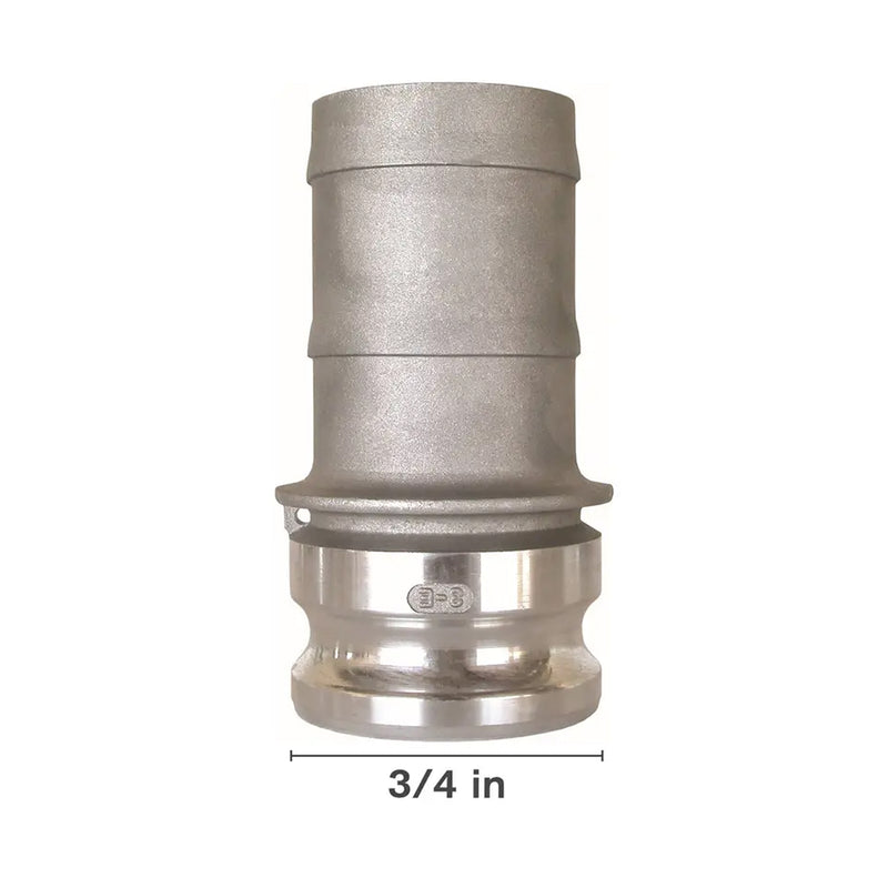 Type E Aluminum Camlock, 3/4"-zoom-