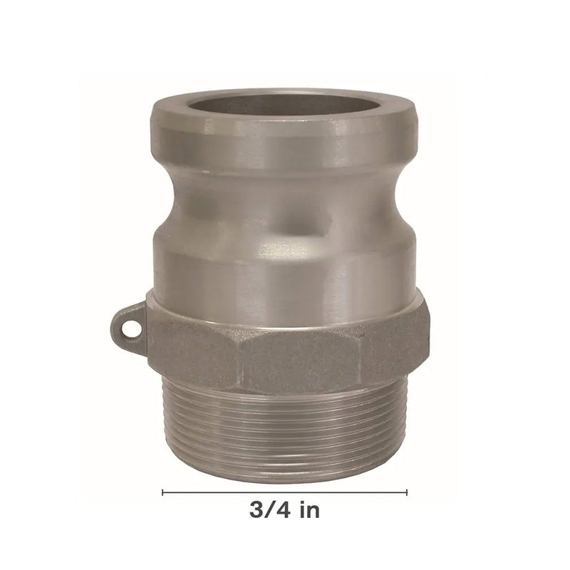 Type F Aluminum Camlock, 3/4"-zoom-