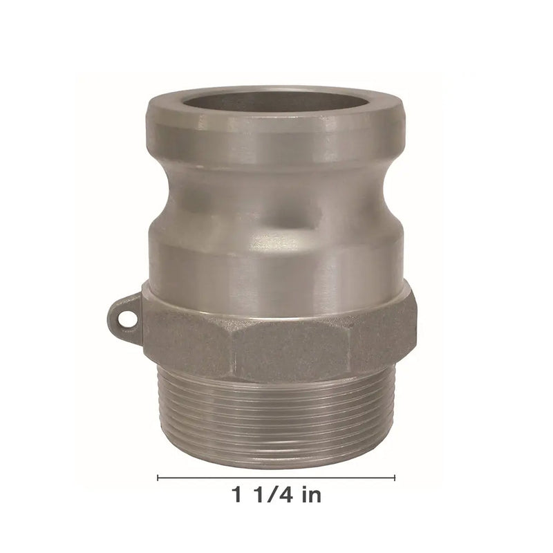 Type F Aluminum Camlock, 1-1/4"-zoom-