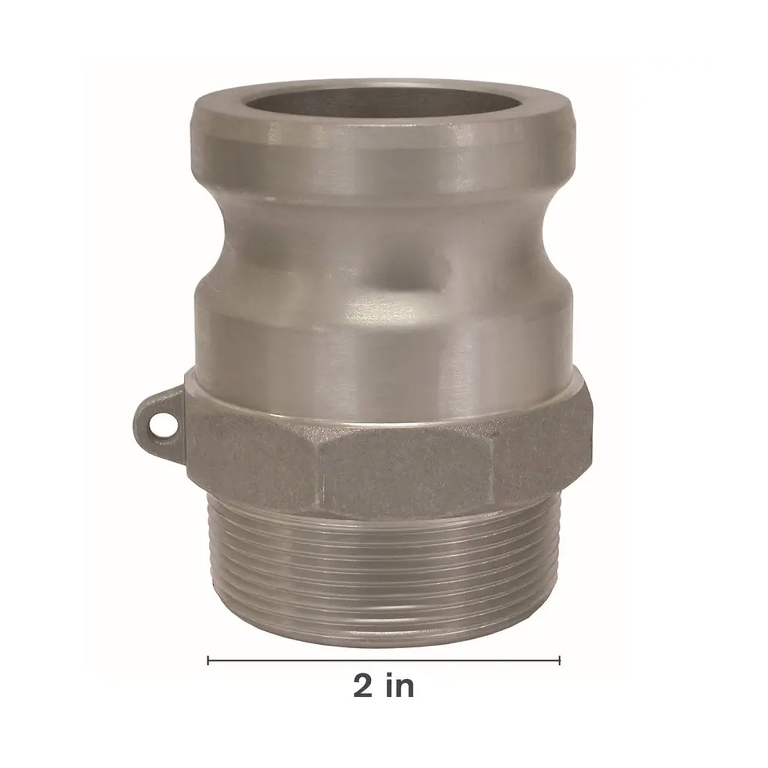 Type F Aluminum Camlock, 2"-zoom-1