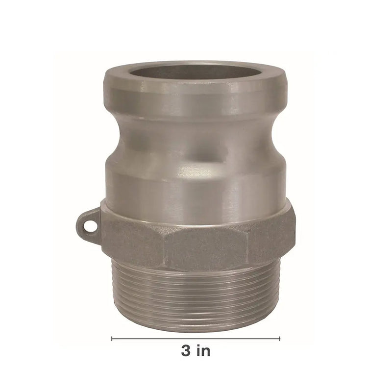 Type F Aluminum Camlock, 3"-zoom-