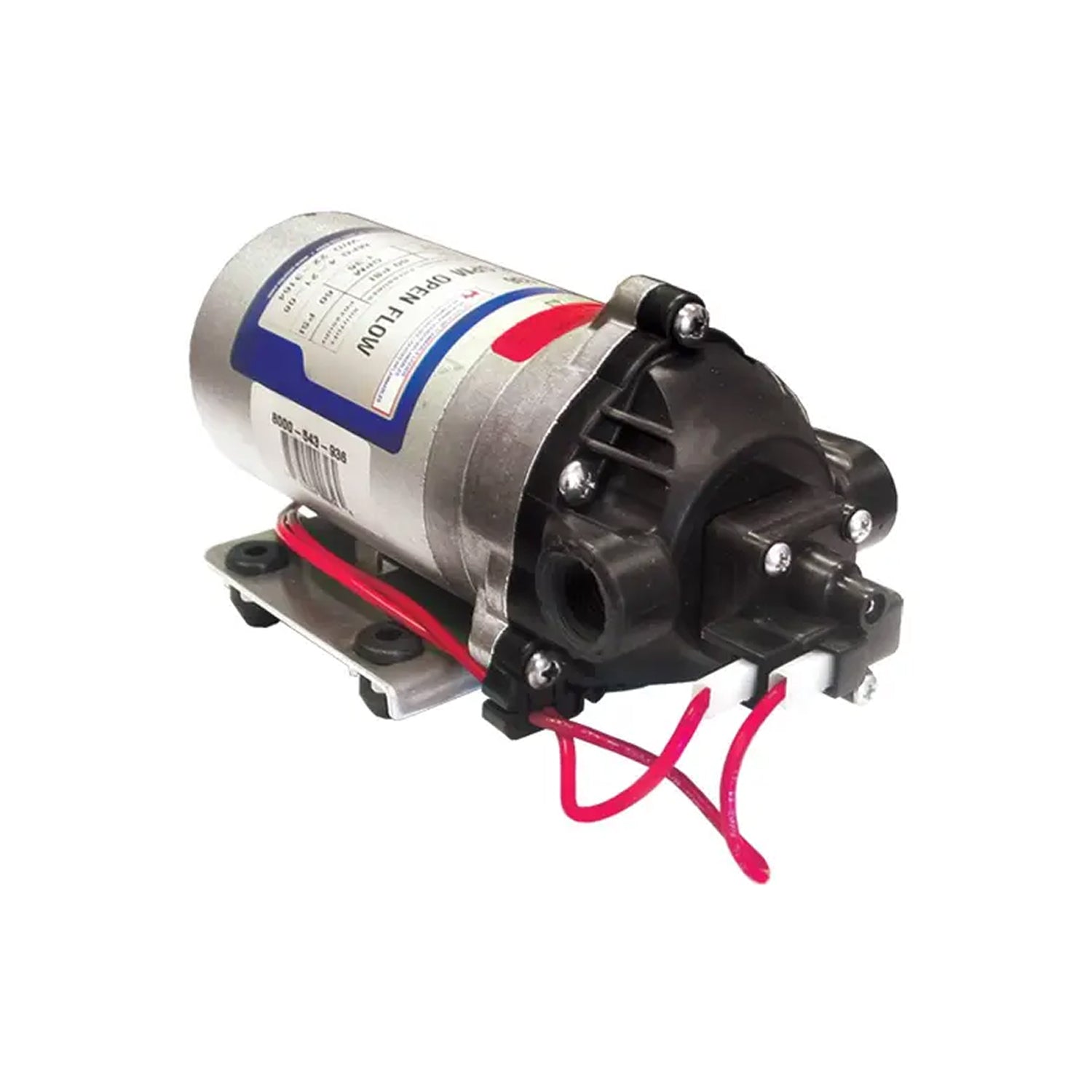 Shurflo Diaphragm Pump, 12 V, 1.8 GPM-zoom-1