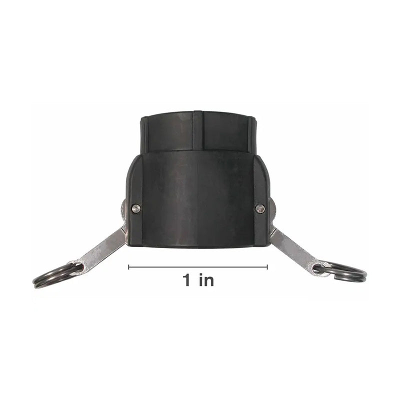 Type D Polypropylene Camlock, 1"-zoom-