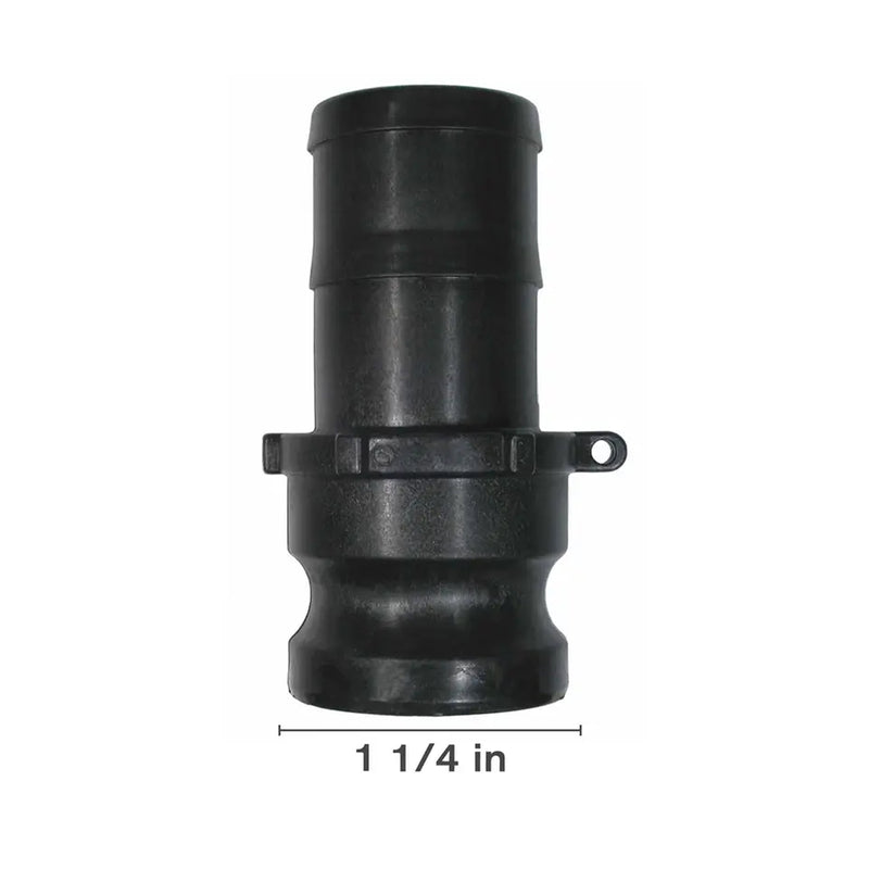 Type E Polypropylene Camlock, 1-1/4"-zoom-