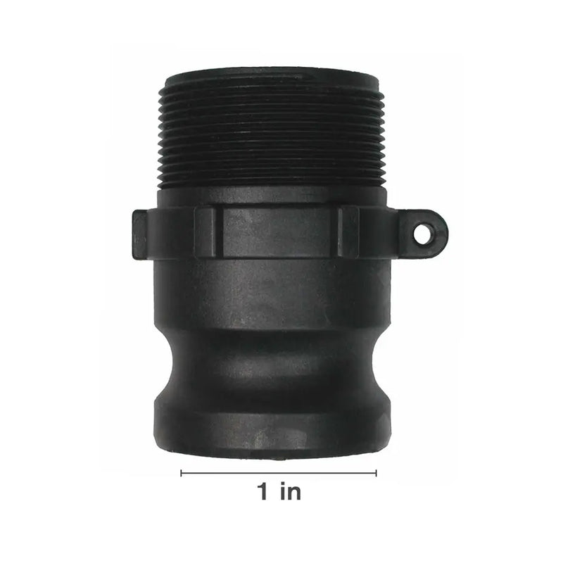 Type F Polypropylene Camlock, 1"-zoom-