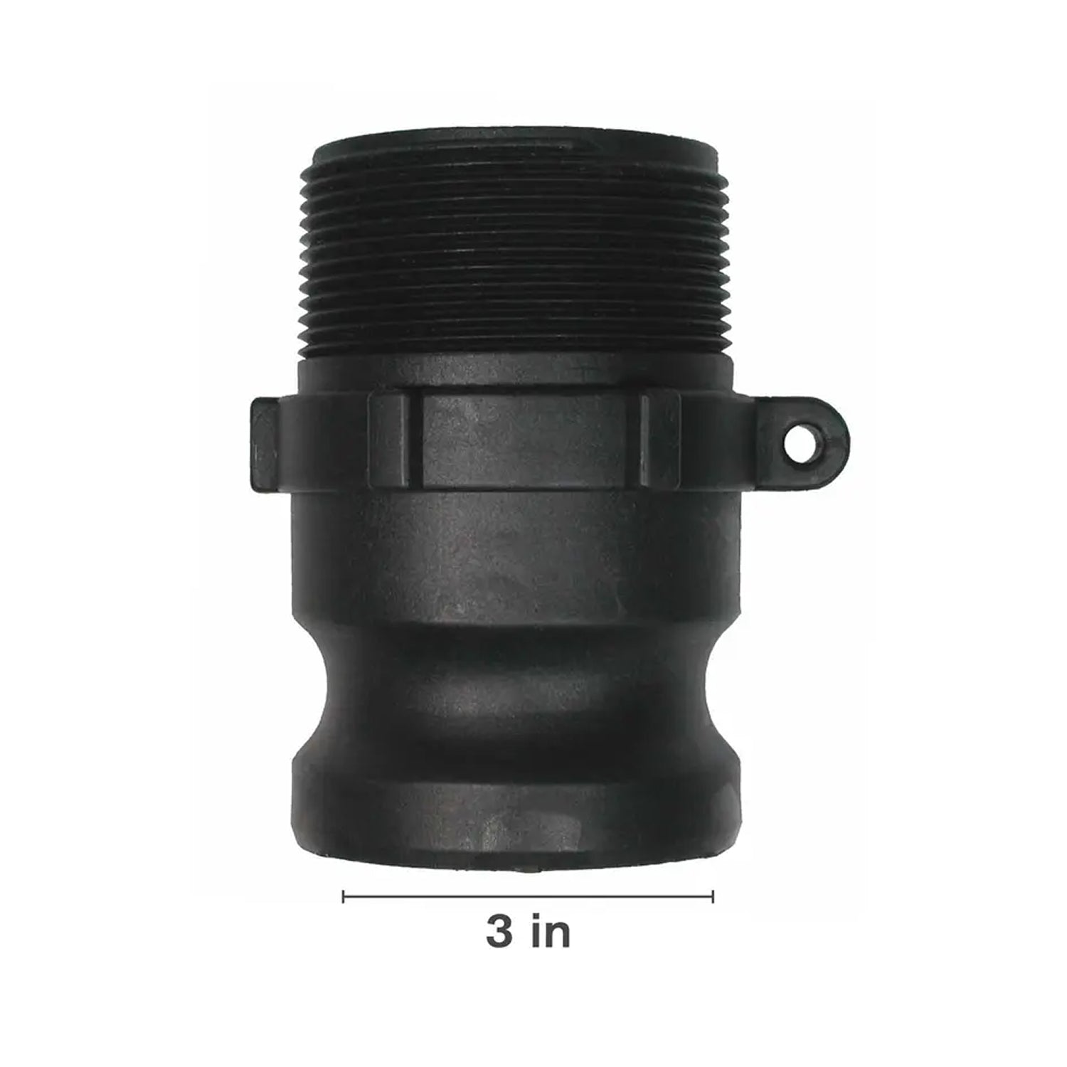 Type F Polypropylene Camlock, 3"