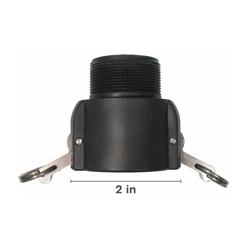 Type B Polypropylene Camlock, 2"-zoom-