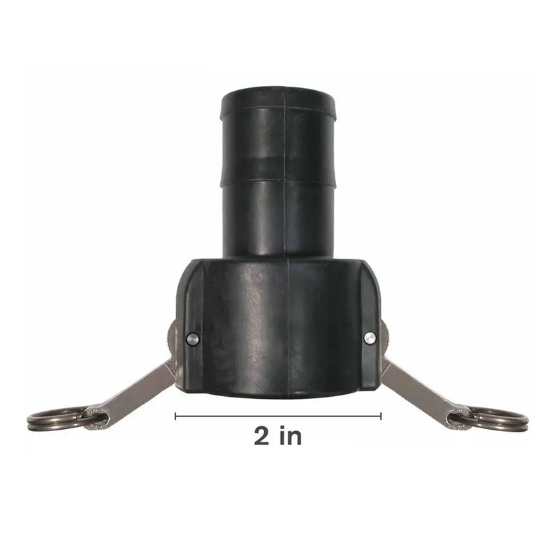 Type C Polypropylene Camlock, 2"-zoom-