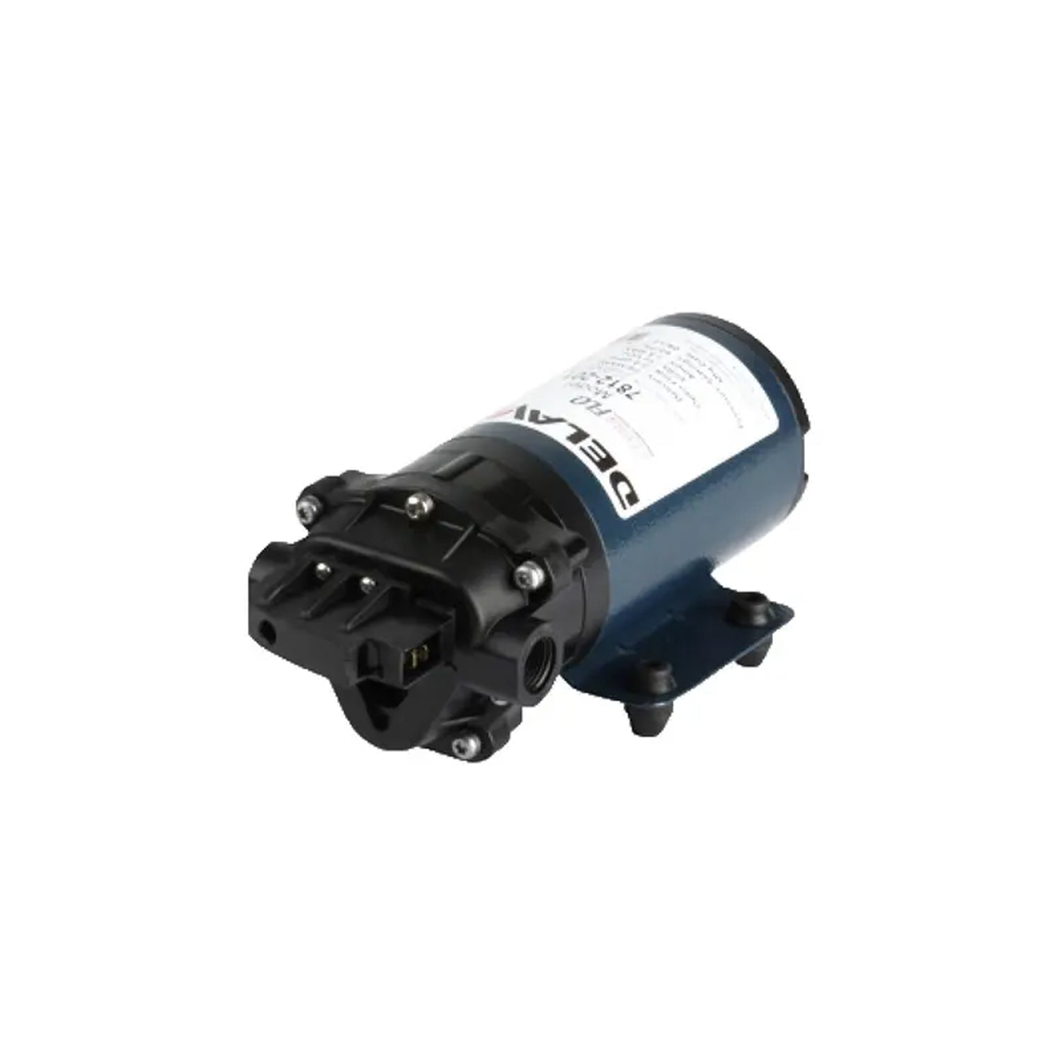 Delavan 7812-301 Demand Pump, 12 V, 60 PSI, 2.1 GPM, 3/8" F-1