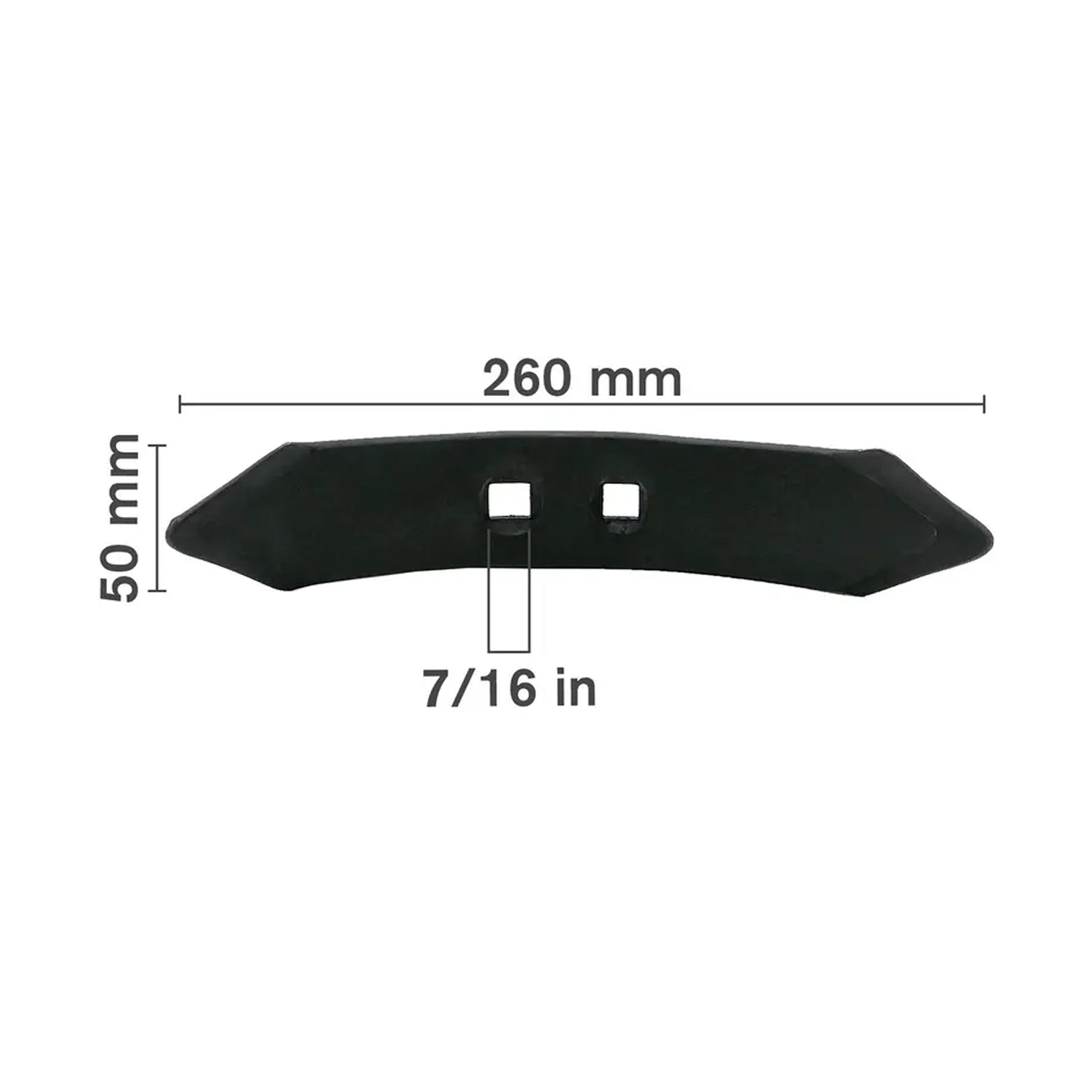 2" x 11" Reversible Point-zoom-1