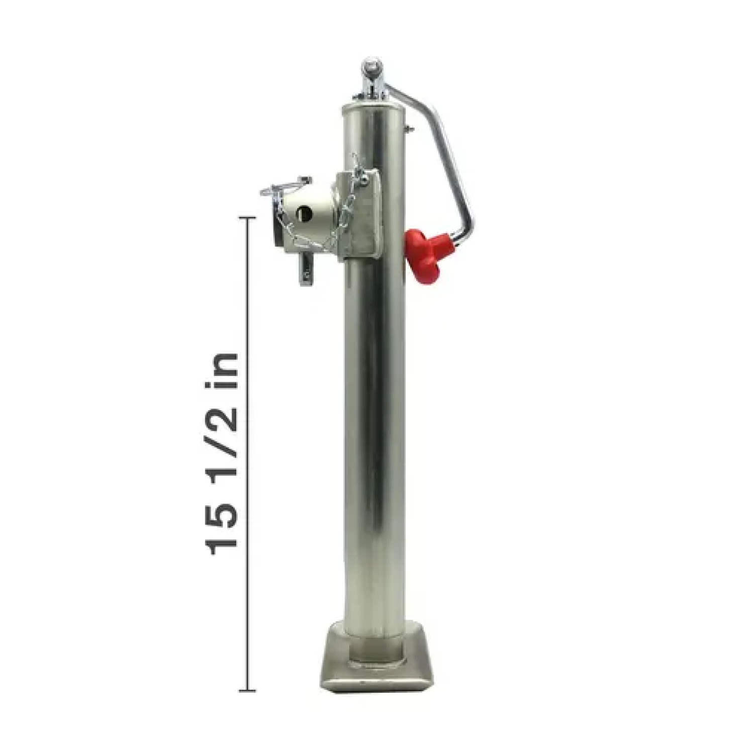 15" 5,000LB Zinc Plated Top Wind Jack-1