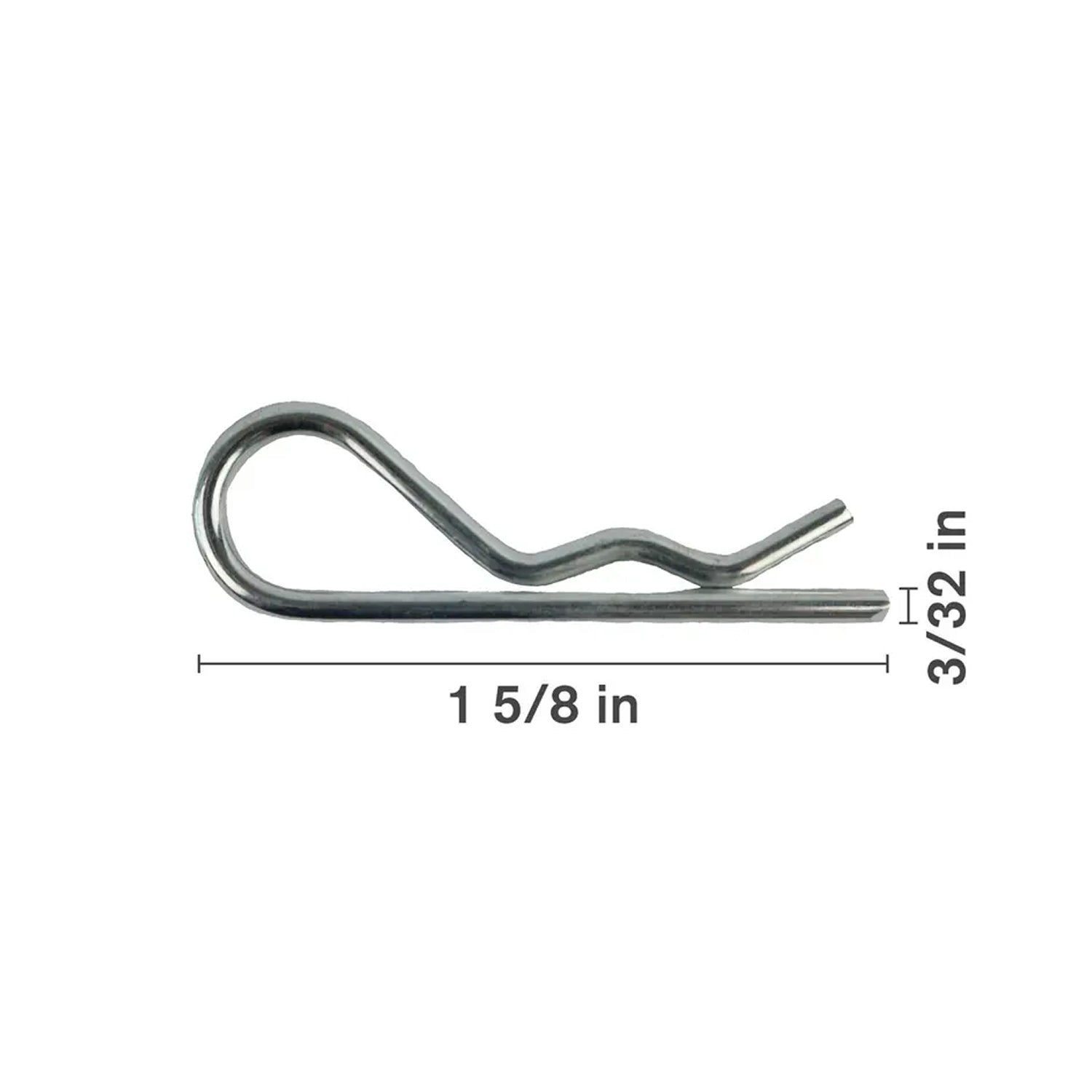 2.5 mm x 43 mm "R" Clip Pins-zoom-1