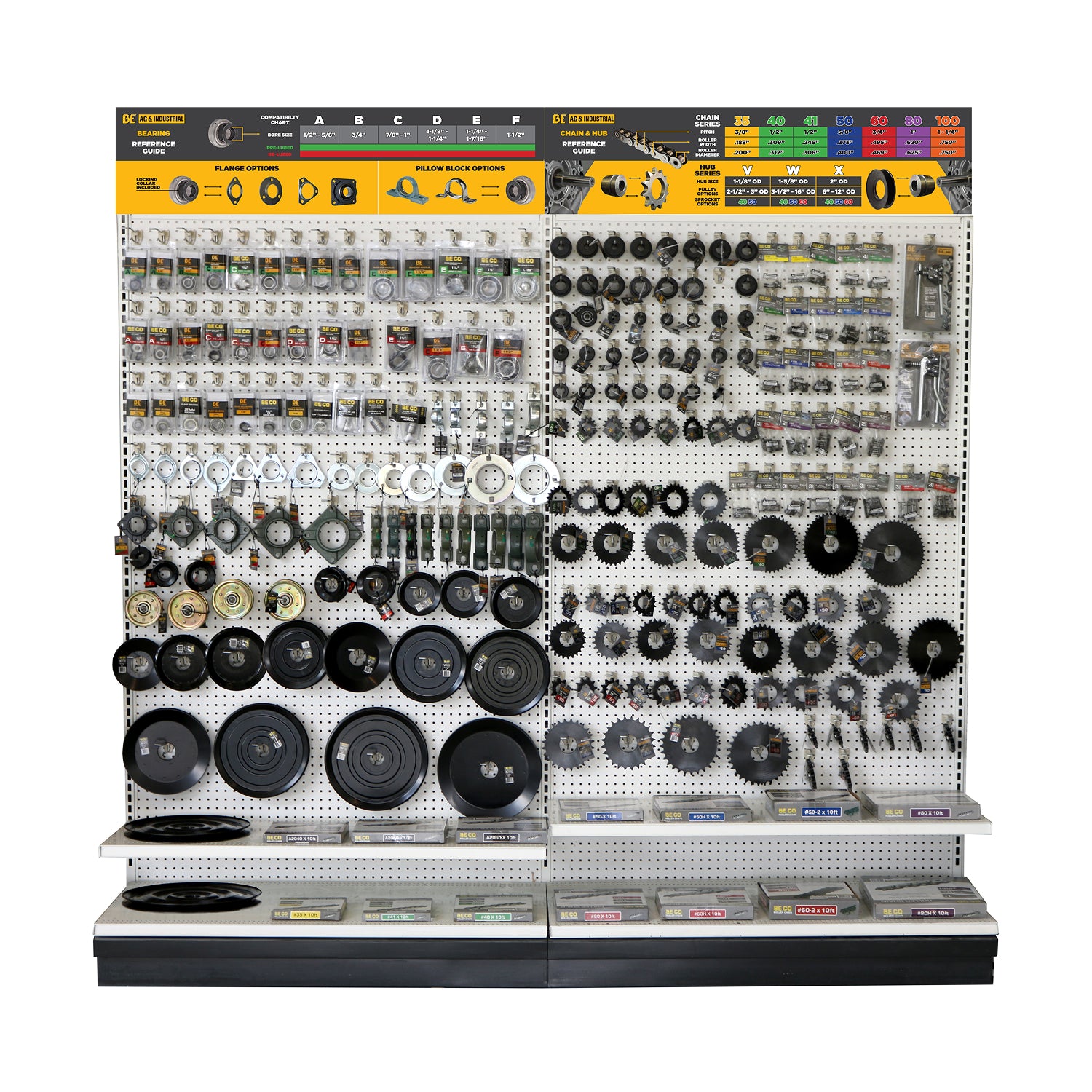 Power Transmission Planogram Display, 8-Peg-1