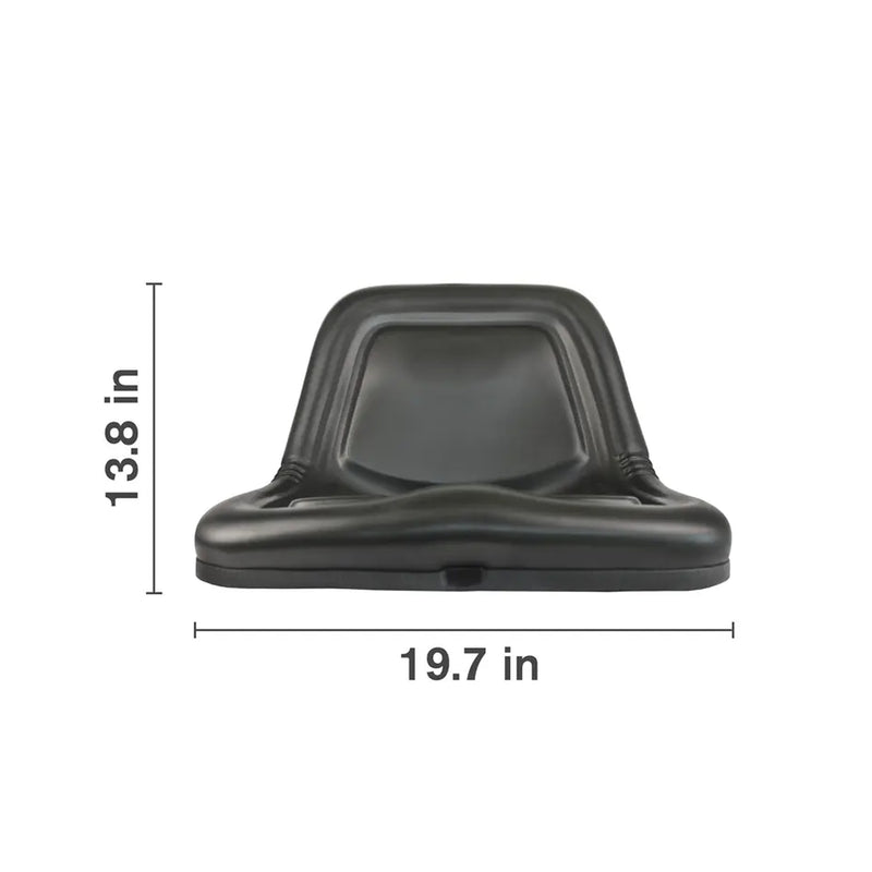 Lawn & Garden Deluxe High Steel Back Seat-zoom-