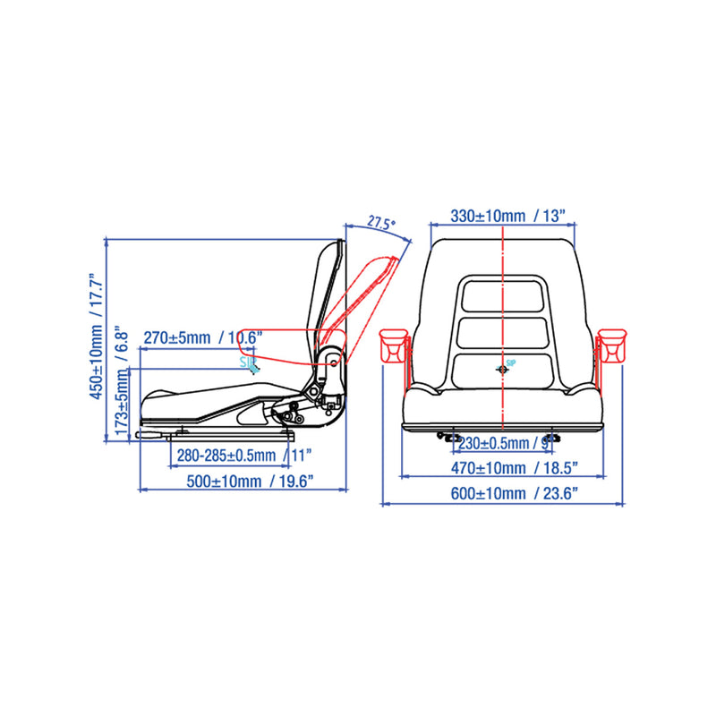 Industrial Universal Fold Seat-zoom-