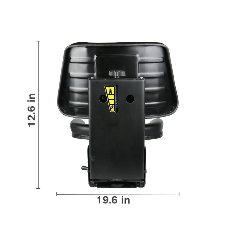 Universal Suspension Seat, Black-zoom-