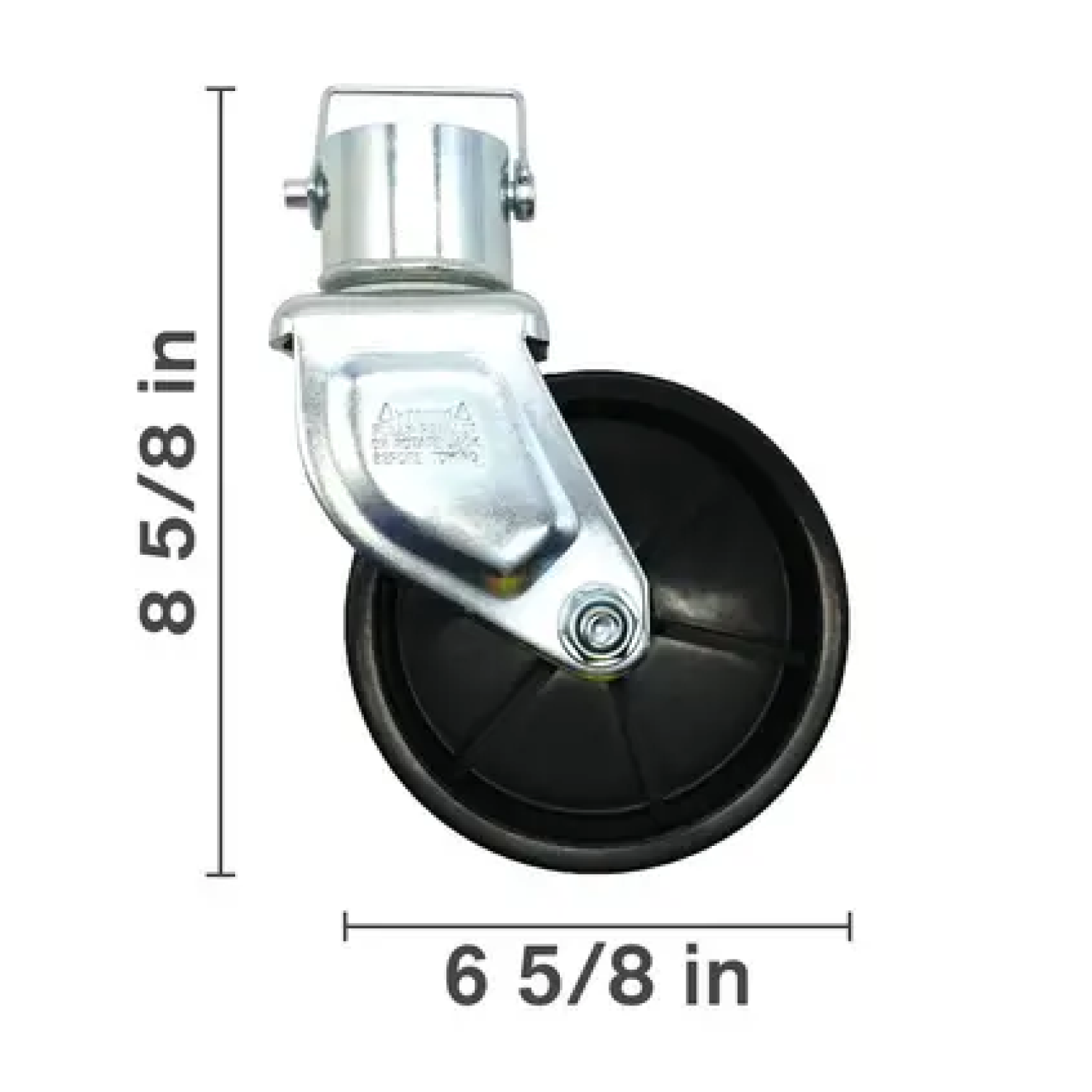 6" Wheel Assembly with Fork