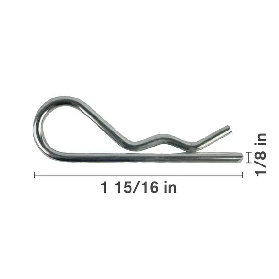 3 mm x 64 mm "R" Clip Pins-zoom-1