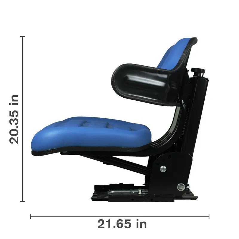 Agricultural Universal Suspension Seat, Blue-zoom-