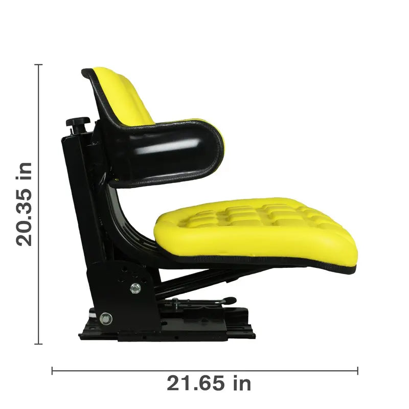 Agricultural Universal Suspension Seat, Yellow-zoom-2