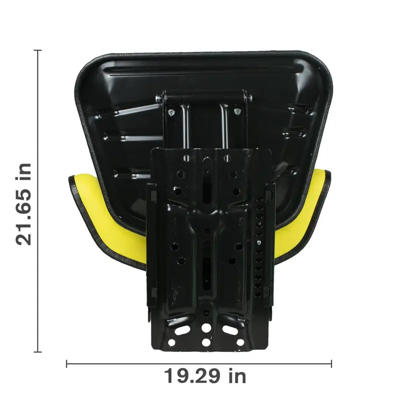 Agricultural Universal Suspension Seat, Yellow-zoom-